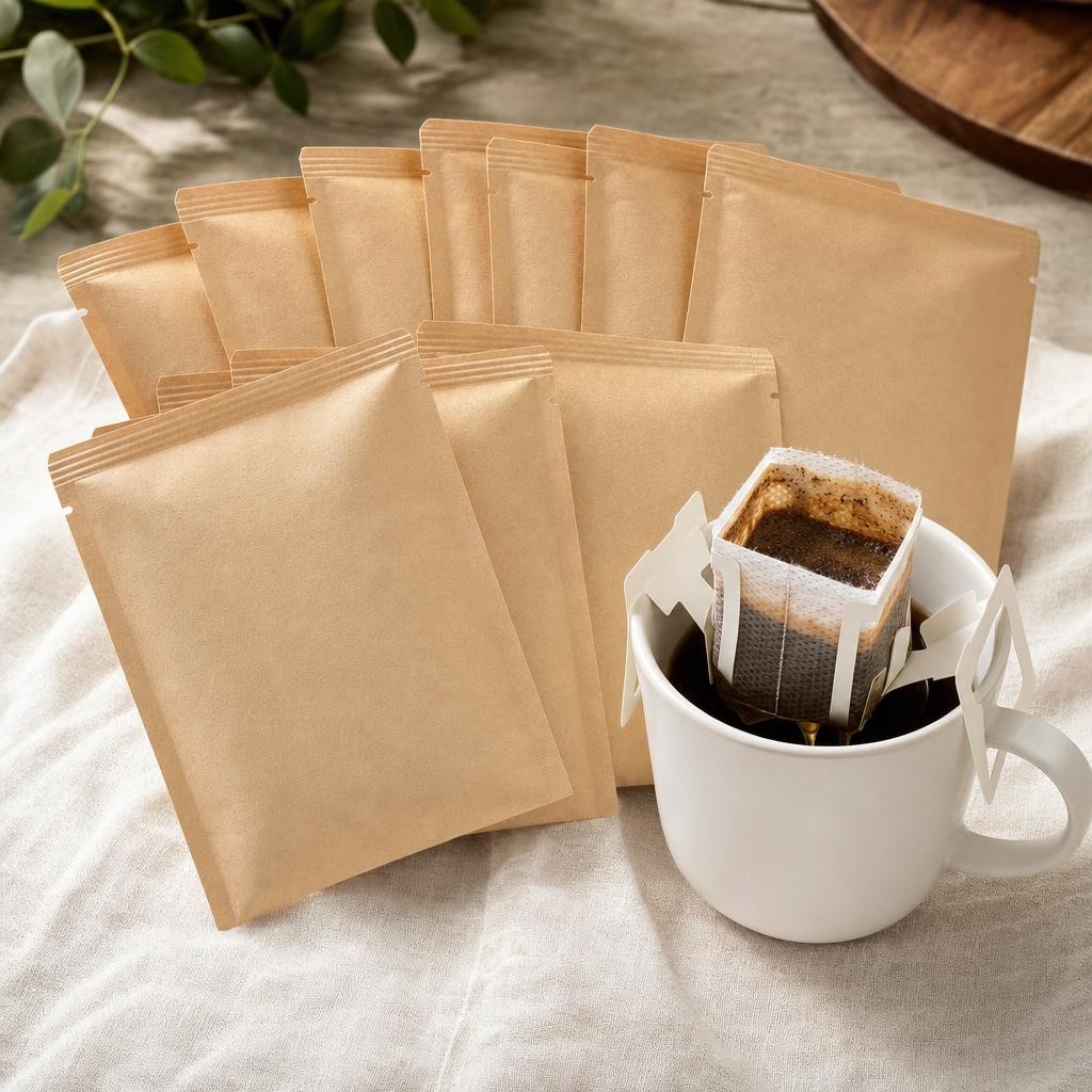 Pour-over drip bags